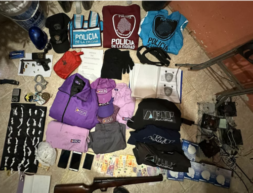 Familia narco que operaba en un playón abandonado en Barracas