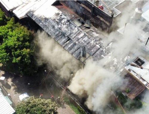 Incendio en un conventillo en La Boca: falleció una mujer
