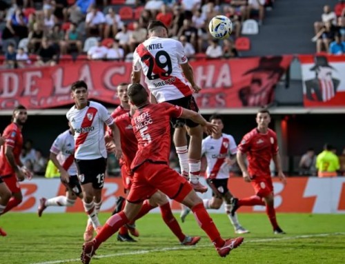 Con un gol de Montiel, River derrotó a Barracas Central