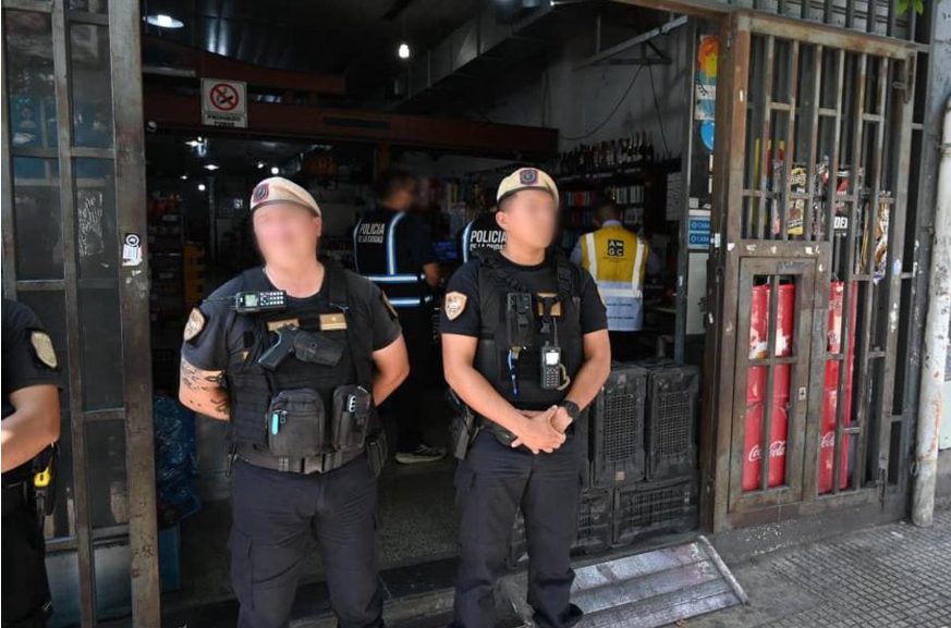 Operativos en Pompeya y Parque Patricios