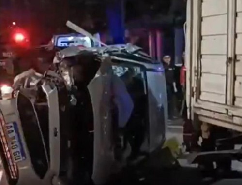 Accidente en Barracas: manejaba con más de 2 gramos de alcohol en sangre, impactó contra un camión y volcó