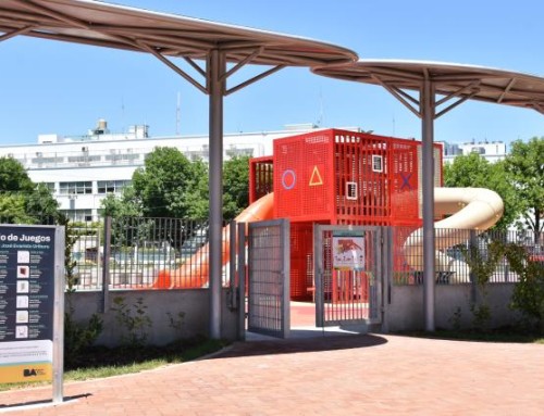 Ya se encuentra inaugurado el patio de juegos del Parque José Evaristo Uriburu
