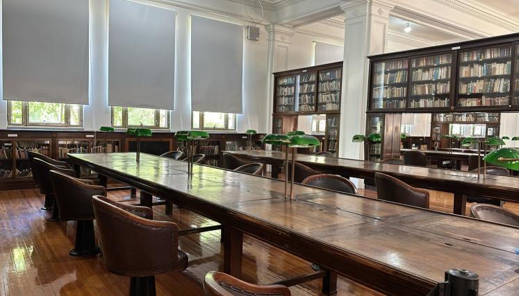 Inauguración de la renovada biblioteca del Instituto Bernasconi