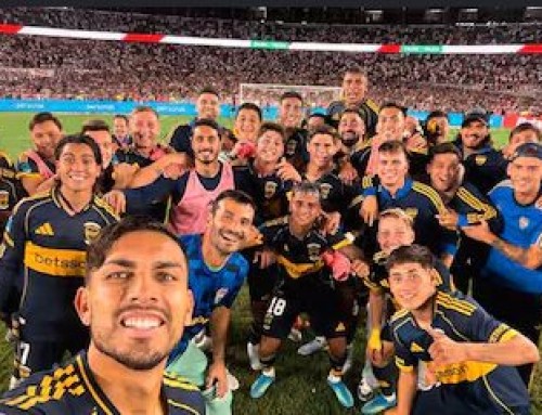 Boca festejó en el Monumental