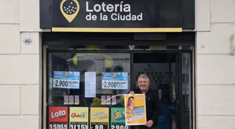 Golpe a la fortuna: un apostador ganó más de $2.000 millones en la Quiniela Poceada de la Ciudad